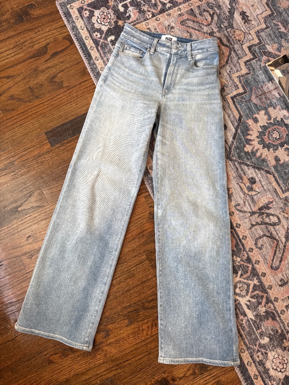 PAIGE Anessa 31” Wide Leg— Coliseum Size 24
